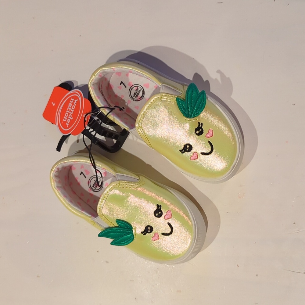 New Wonder Nation Toddler Slip On Sneakers 7